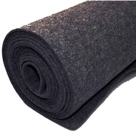 Filc szőnyegek - Fekete - 200 x 500 cm